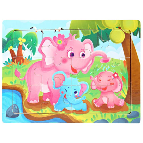 Montessori Wooden Puzzle Collection | Animals, Vehicles & Educational Themes