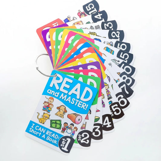 Montessori Phonics Flash Cards | Early Reading Learning Set (67 Cards)
