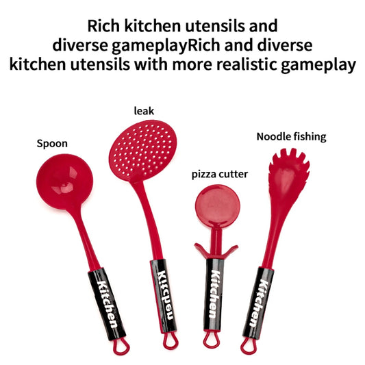 Kids Kitchen Play Set – 23-Piece Pretend Cooking Toy