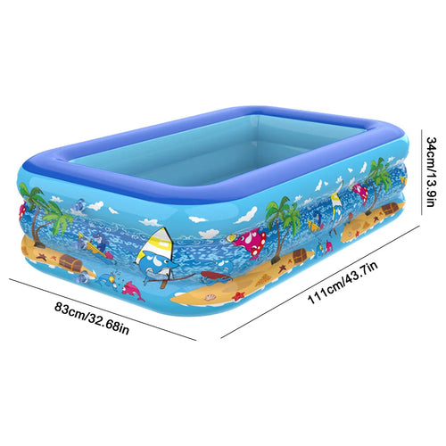 Kids’ Inflatable Splash & Ball Play Pool