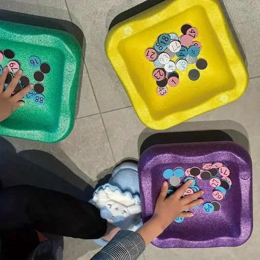 Kids’ Rainbow Balance Stepping Stones