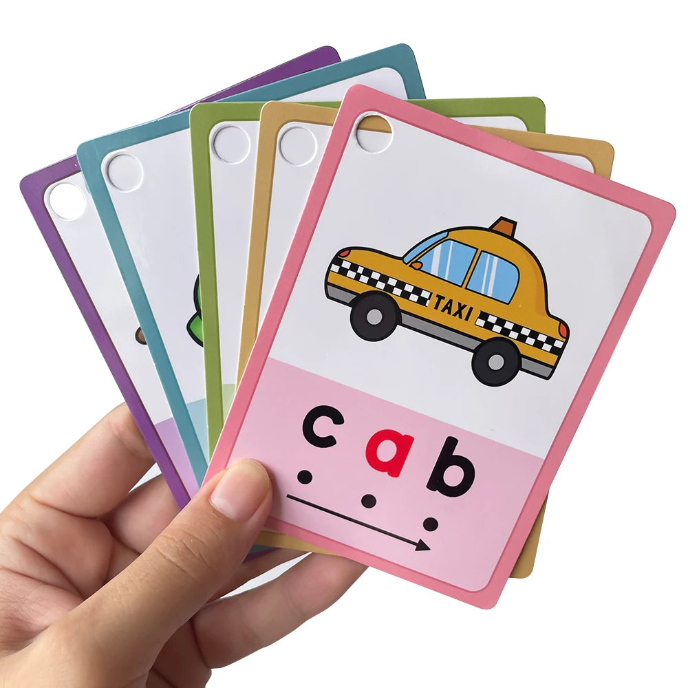 Montessori CVC Phonics Learning Cards