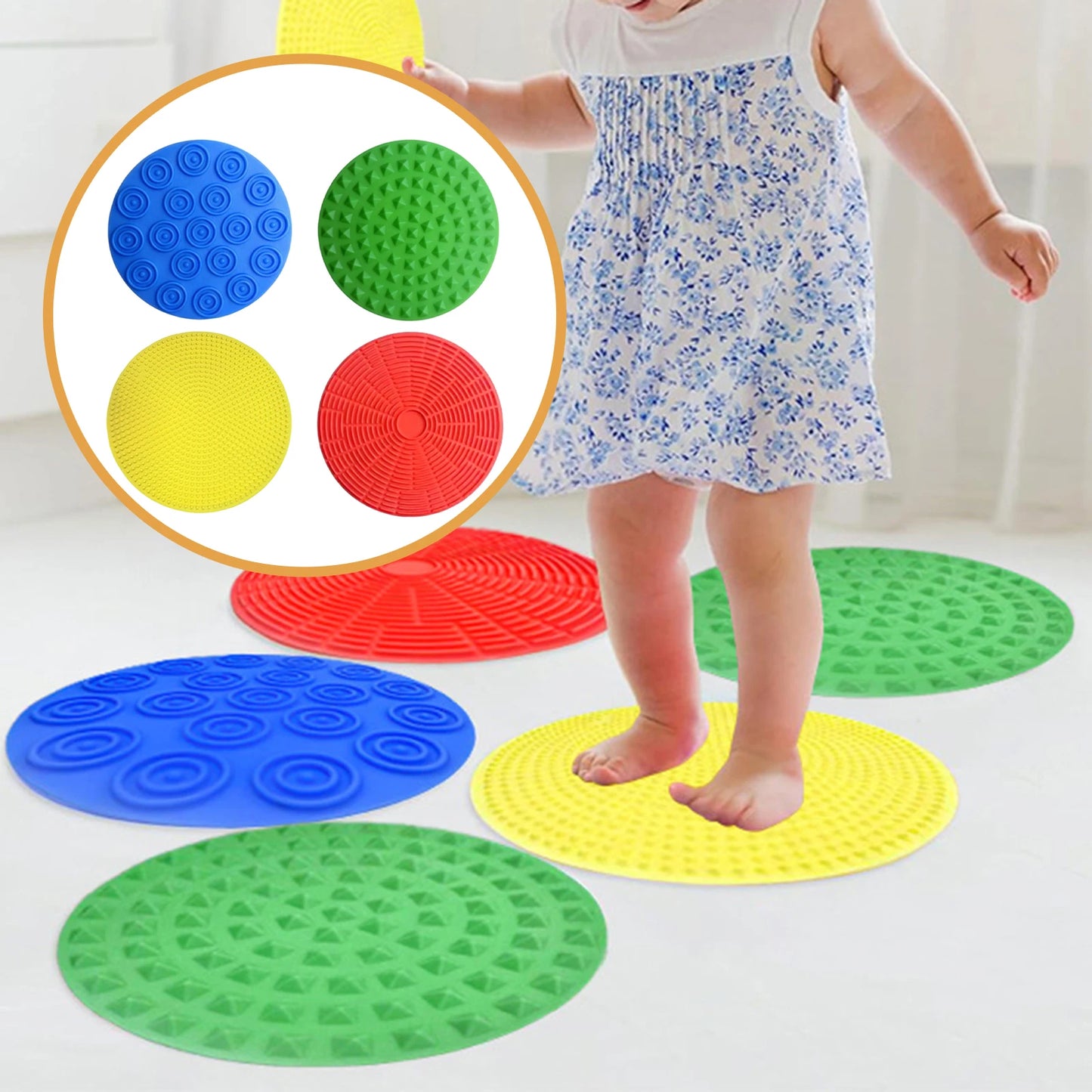 Textured Sensory Stepping Stones