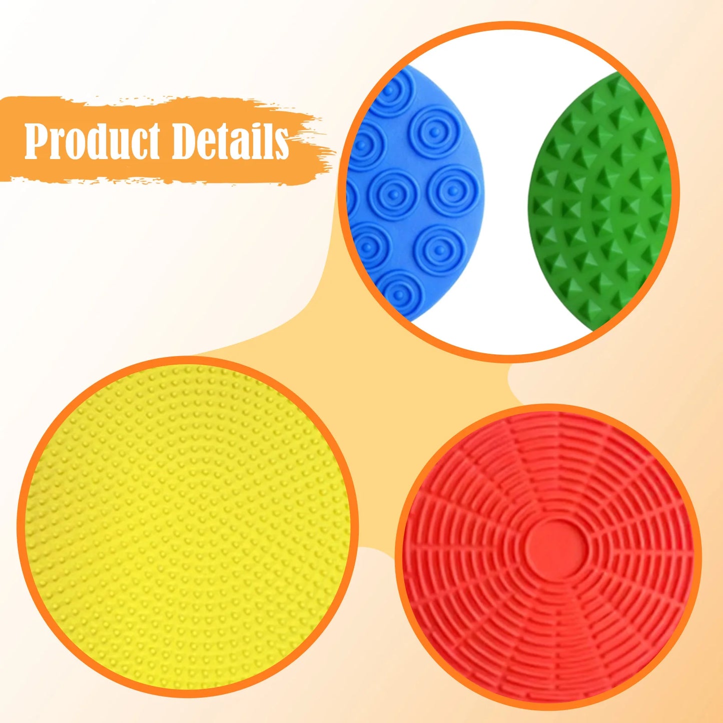 Textured Sensory Stepping Stones