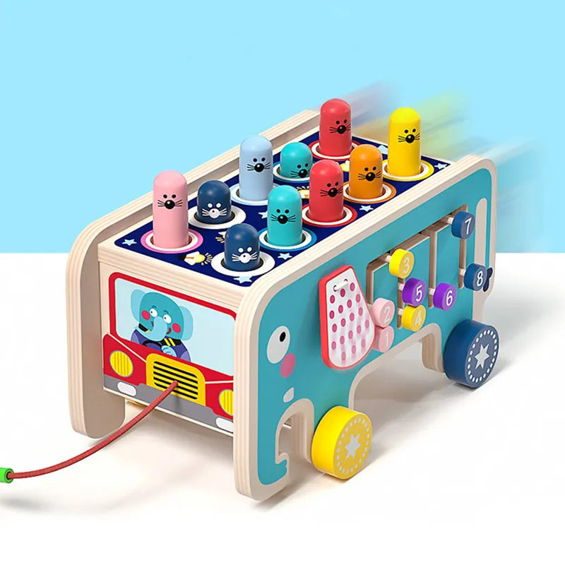 BabyToys bebe Toddler Kids Wooden Fun Game Montessori Activity Toys
