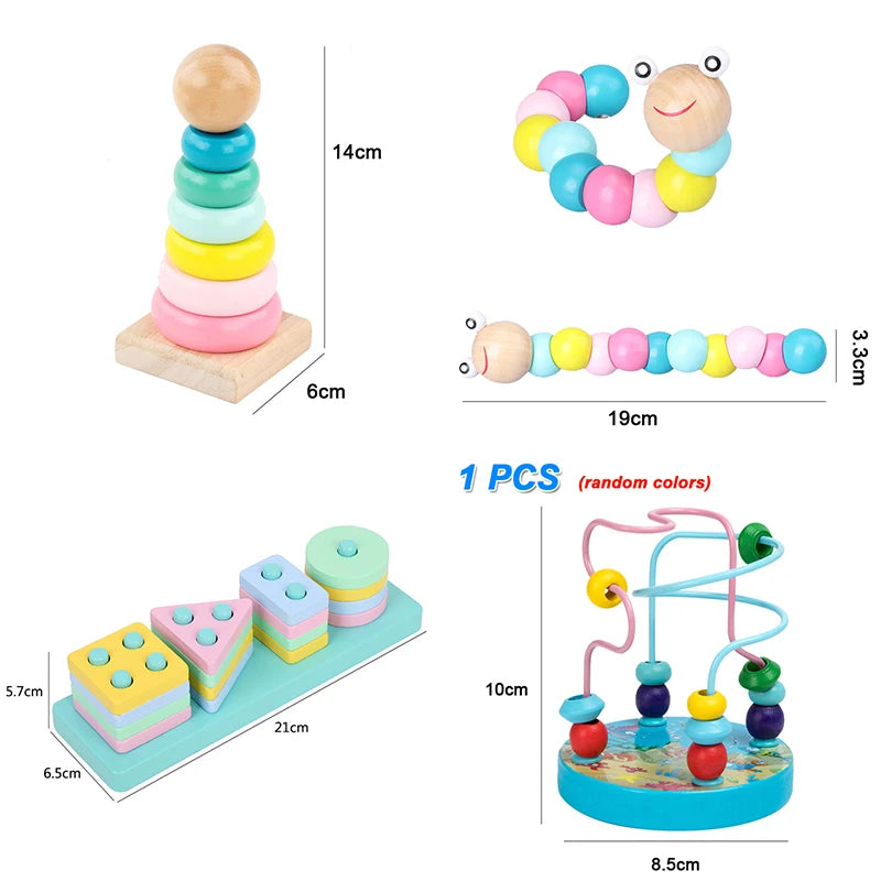 Montessori Wooden Learning Toys Collection