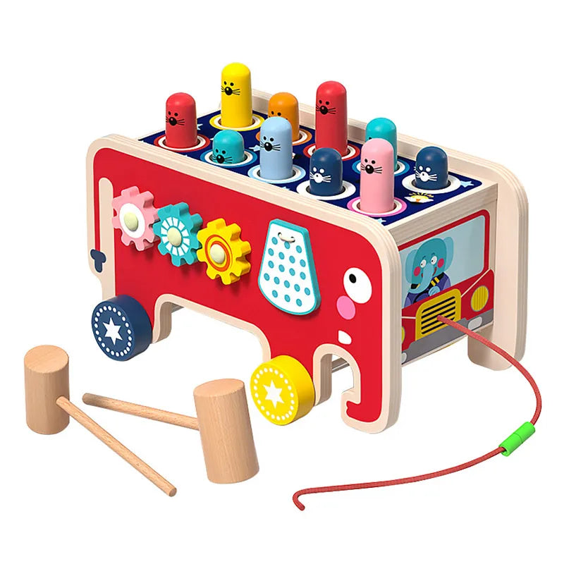 BabyToys bebe Toddler Kids Wooden Fun Game Montessori Activity Toys