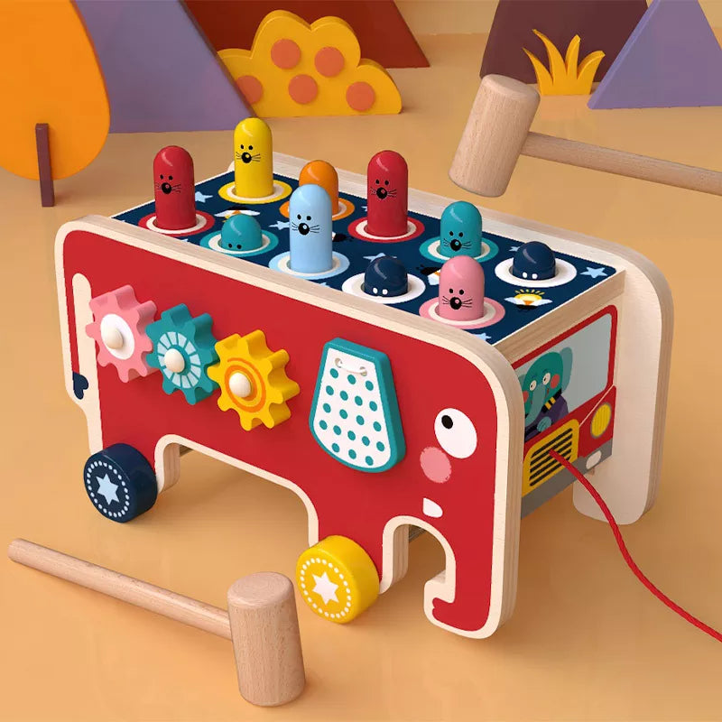 BabyToys bebe Toddler Kids Wooden Fun Game Montessori Activity Toys
