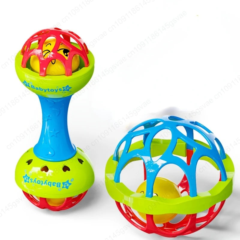 2-Piece Baby Sensory Rattle Set