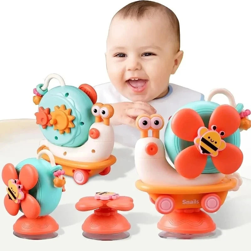 Baby Suction Cup Spinner Toy