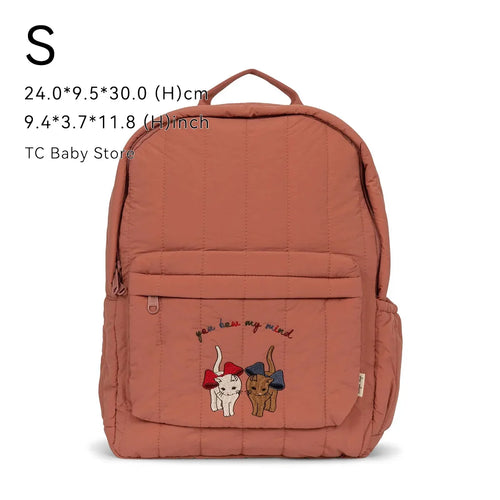 New KS Baby Backpack Parent-child Kids Schoolbag Kindergarten Bags