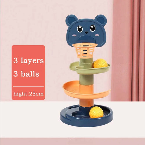 Montessori Ball Drop Tower for Babies & Toddlers