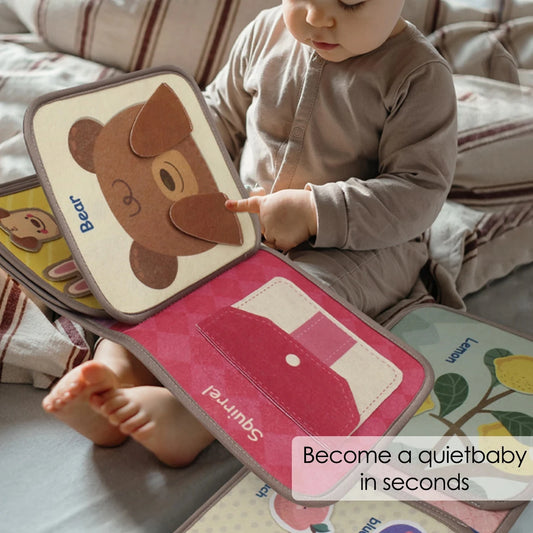Montessori Busy Book for Toddlers – Interactive Quiet Book for Early Learning & Fine Motor Skills