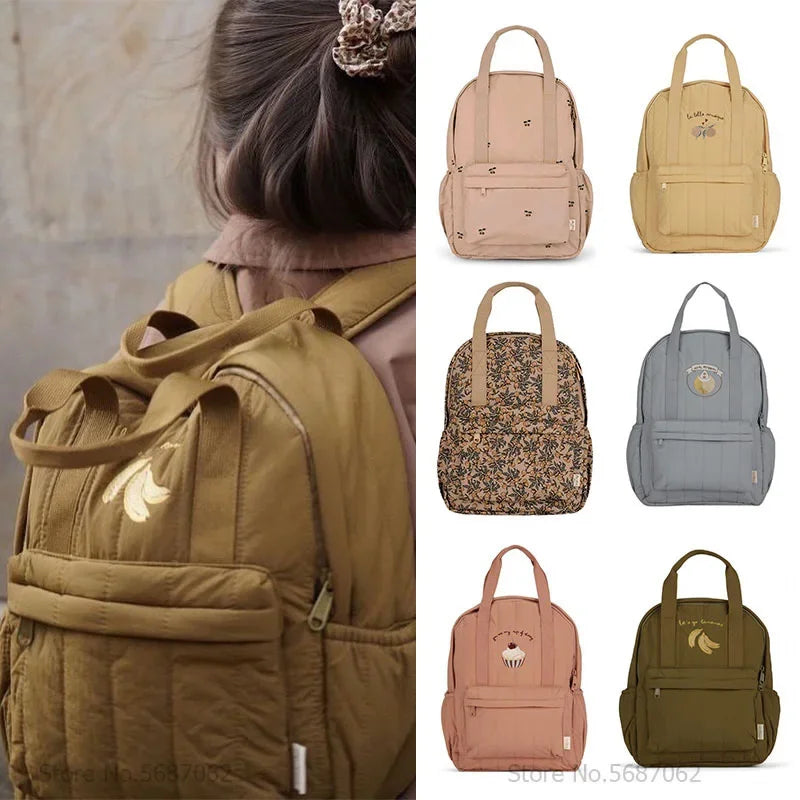 New KS Baby Backpack Parent-child Kids Schoolbag Kindergarten Bags