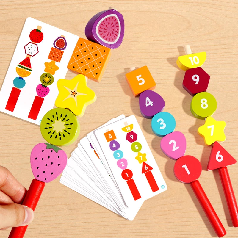 Montessori Shape & Color Matching Toy for Kids