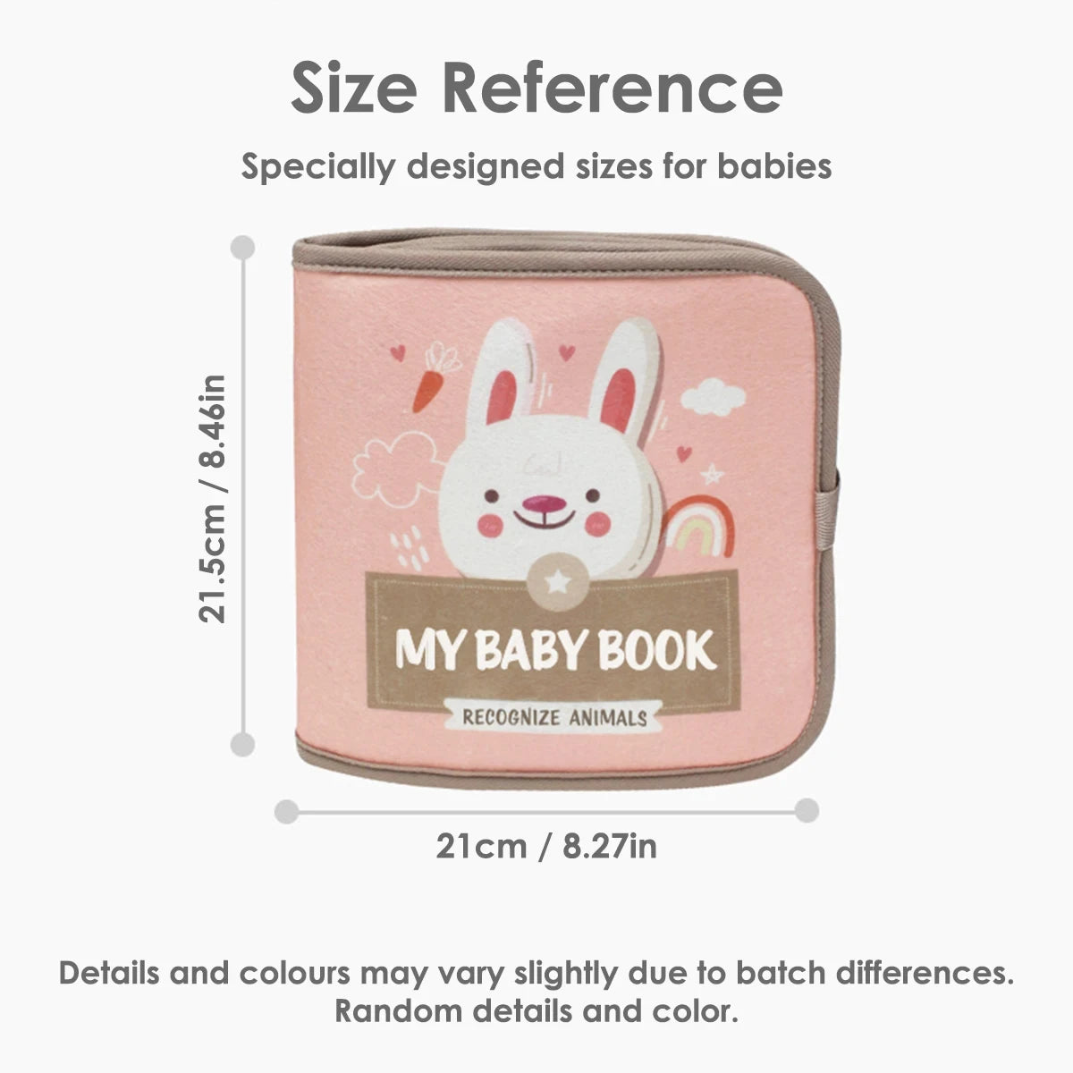 Montessori Busy Book for Toddlers – Interactive Quiet Book for Early Learning & Fine Motor Skills