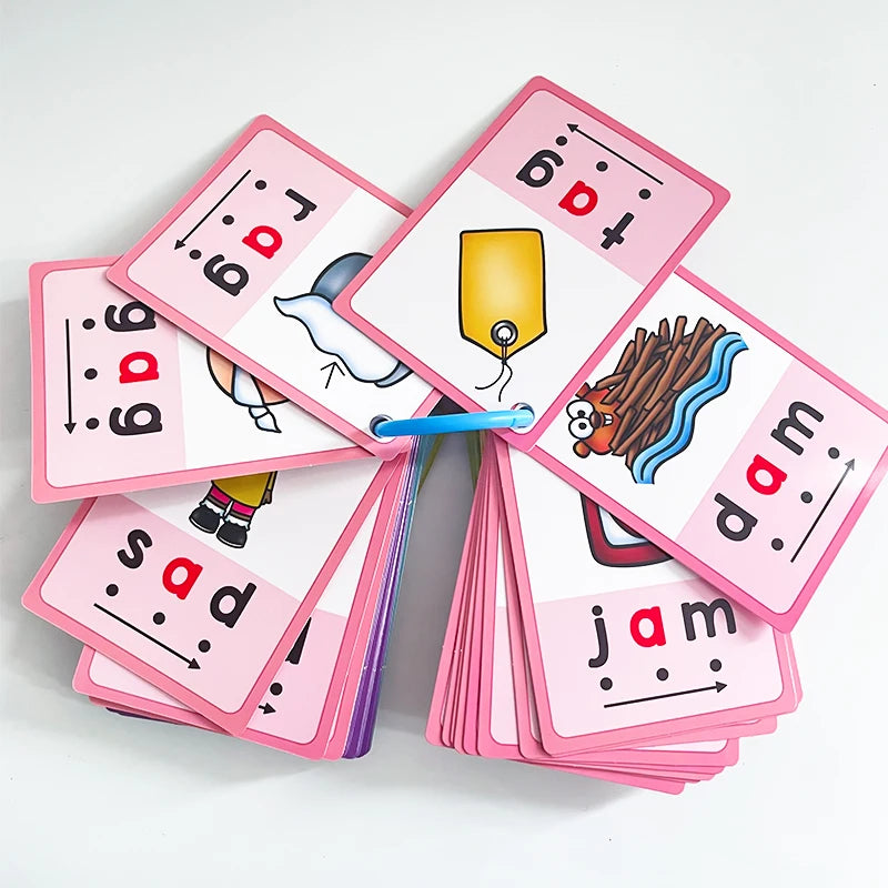 Montessori CVC Phonics Learning Cards