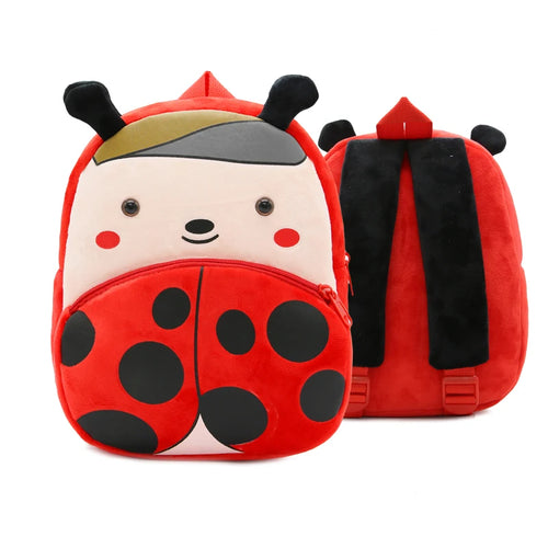 Cute Cartoon Animal Plush Backpack Soft Children Kindergarten