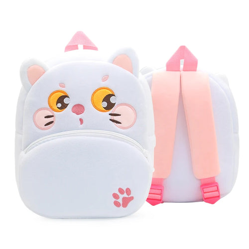 Cute Cartoon Animal Plush Backpack Soft Children Kindergarten