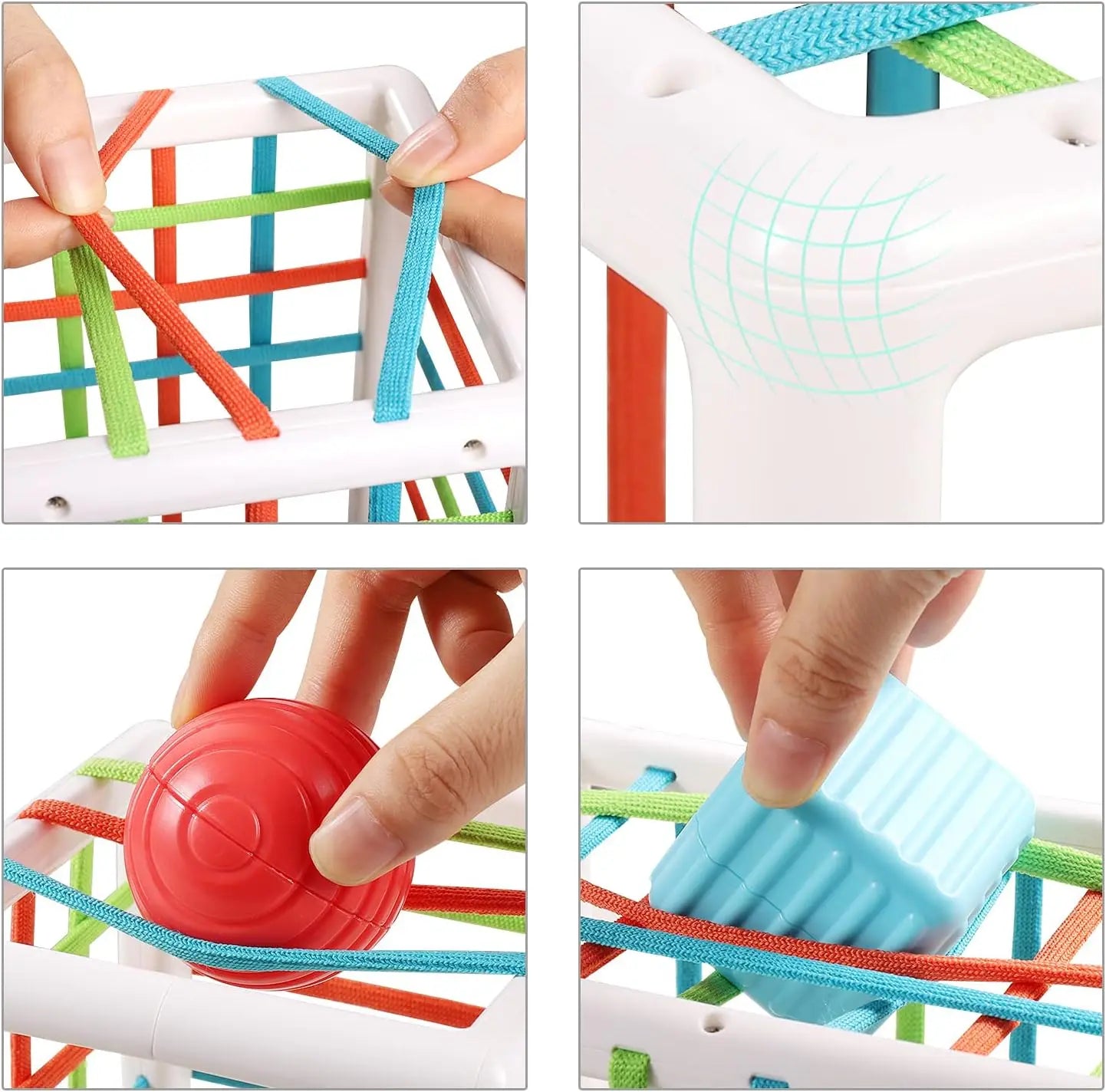 Sensory Shape Sorting Cube | Montessori Toy for Toddlers