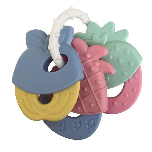 Baby Fruit Silicone Teething Toy Set