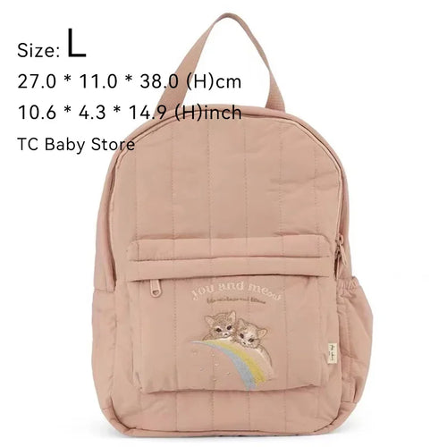 New KS Baby Backpack Parent-child Kids Schoolbag Kindergarten Bags