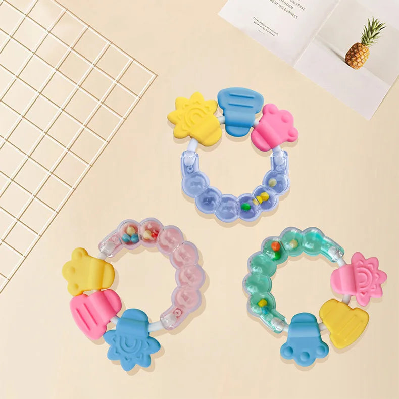 Baby Fruit Silicone Teething Toy Set
