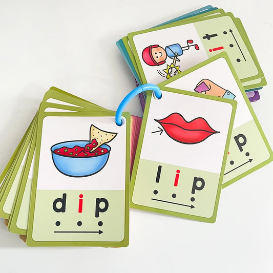 Montessori CVC Phonics Learning Cards