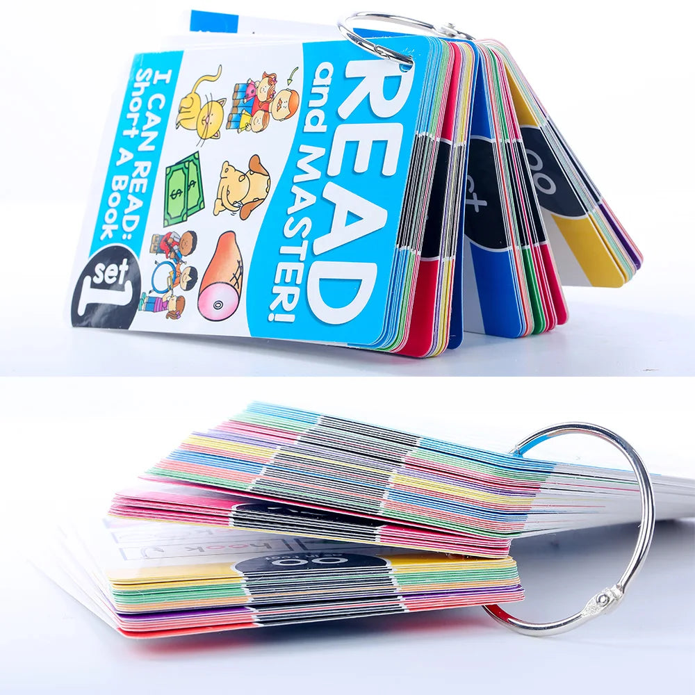 Montessori Phonics Flash Cards | Early Reading Learning Set (67 Cards)