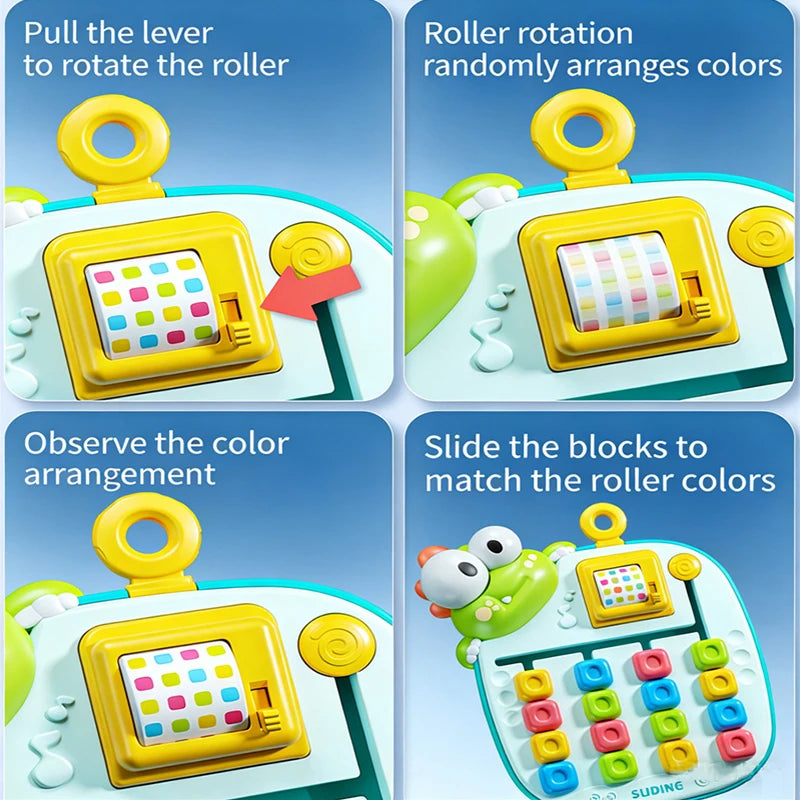 Montessori Color Matching Rolling Maze