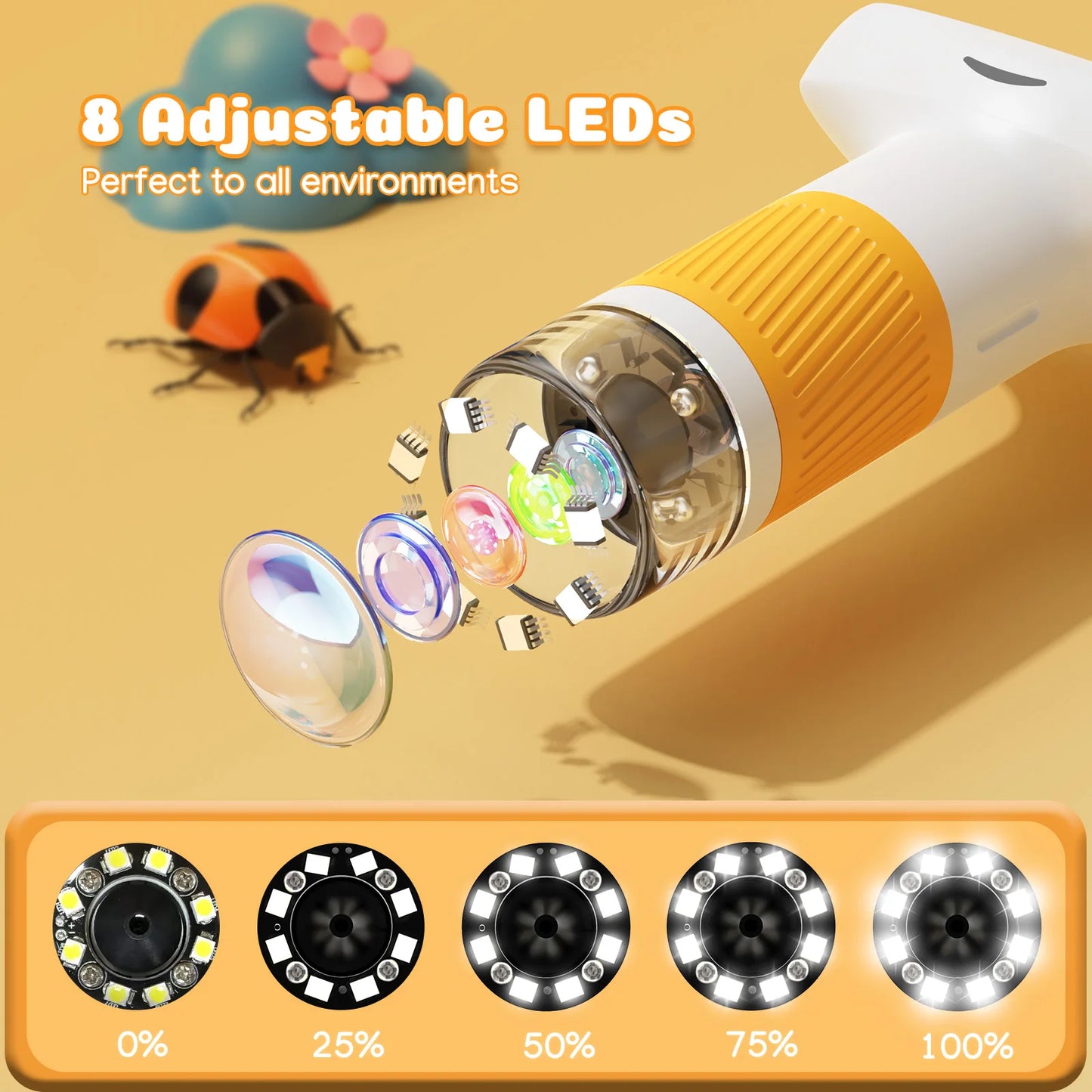 Kids Digital Handheld Microscope