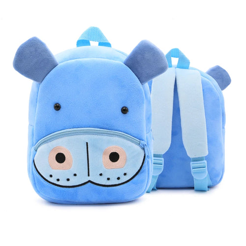 Cute Cartoon Animal Plush Backpack Soft Children Kindergarten