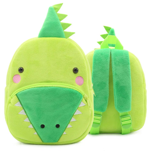 Cute Cartoon Animal Plush Backpack Soft Children Kindergarten