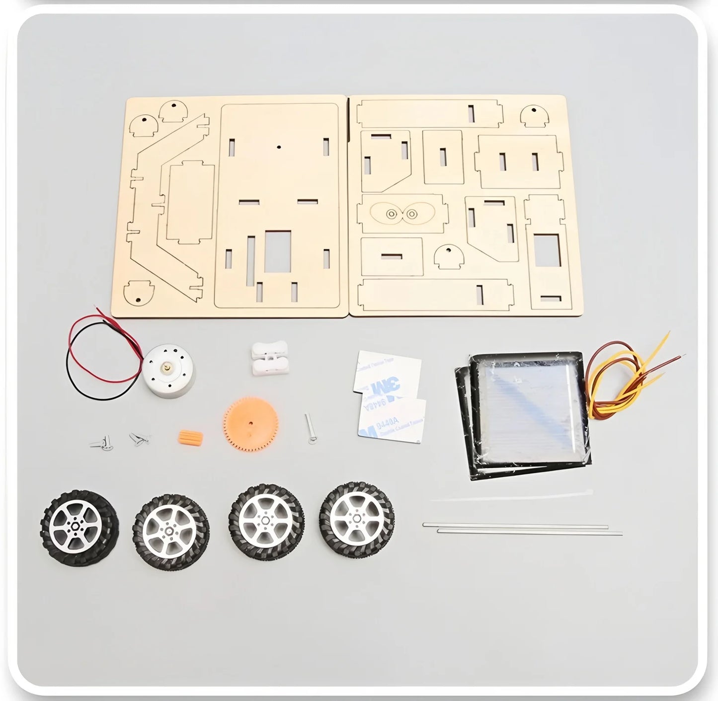 DIY Solar-Powered Car STEM Kit