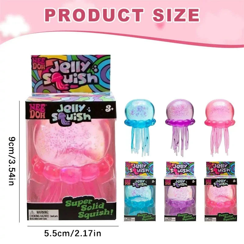 Jellyfish Sensory Squishy Toy
