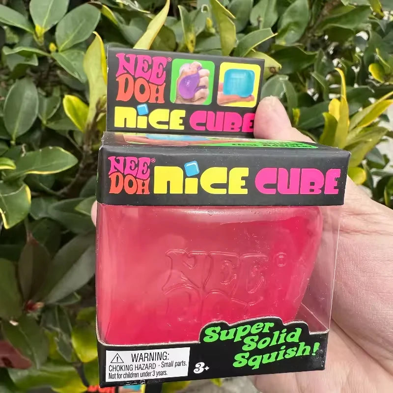 Sensory Squish Cube – Soft Stress Relief Fidget Toy