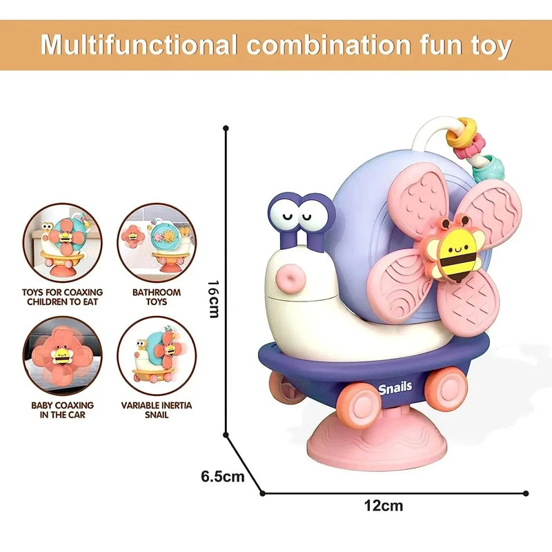 Baby Suction Cup Spinner Toy