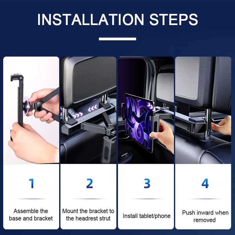 Kids Rear Seat Ipad Holder Car Seat Back Storage Hook for Phone Ipad