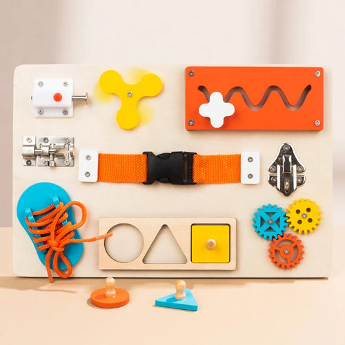 Montessori Steering Wheel Activity Board
