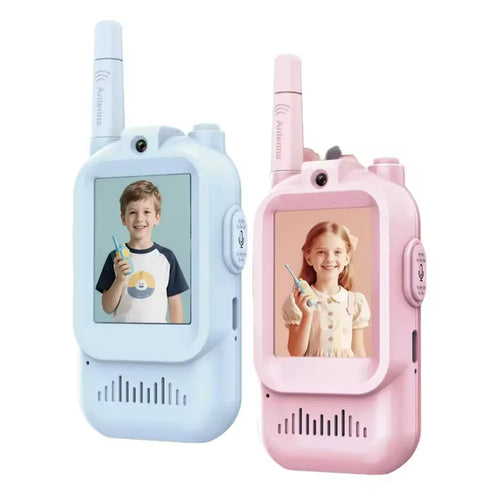 Kids Walkie Talkies Packs Long Range Two Way Radio with Clear Sound