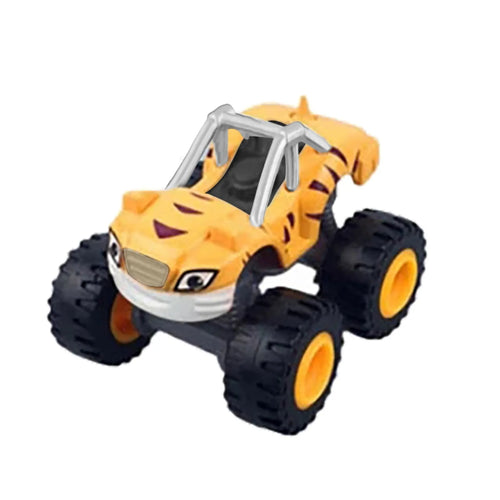 Classic Blaze Cars Model Inertia Diecast Vehicles Racing Figure Blaze