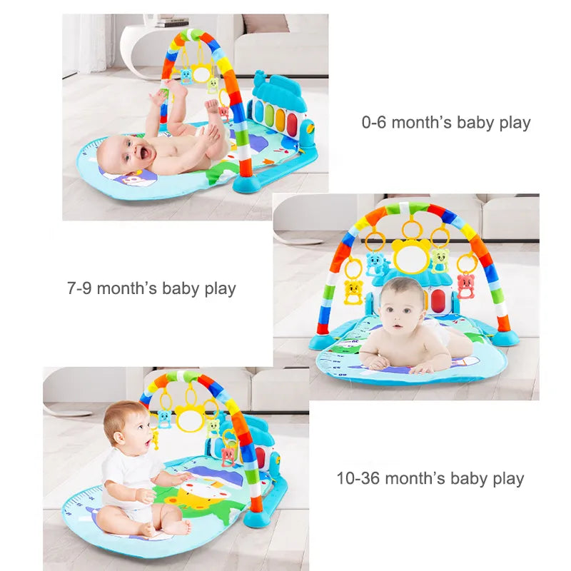 Baby Musical Activity Gym & Play Mat