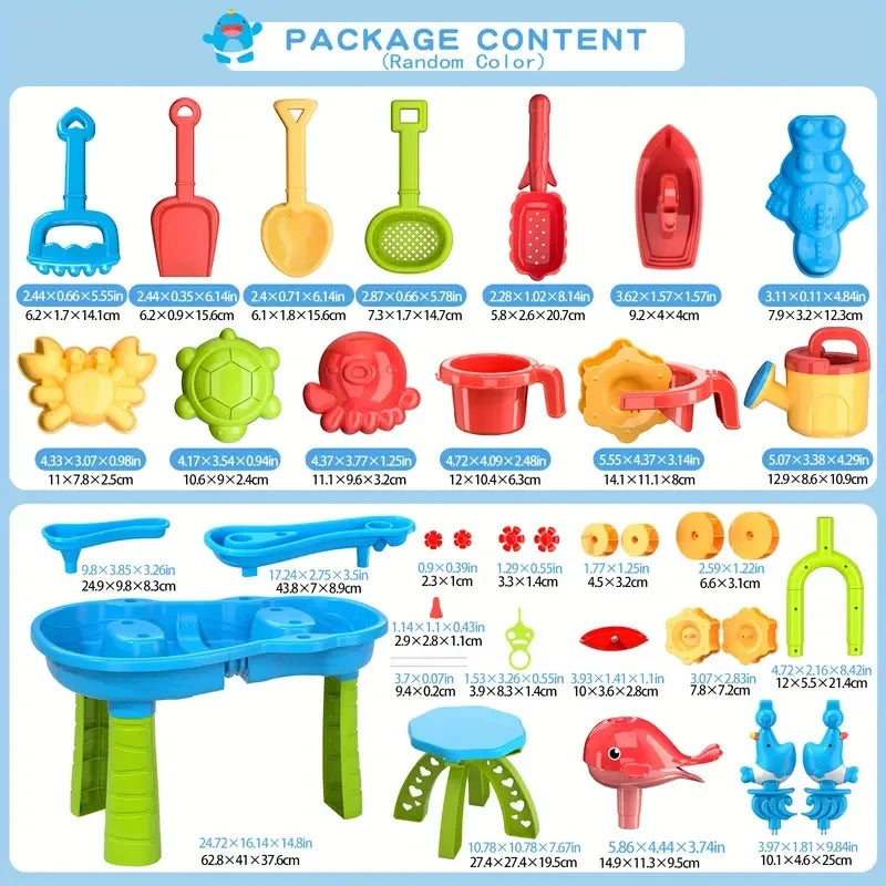 Kids’ Splash & Sand Water Play Table