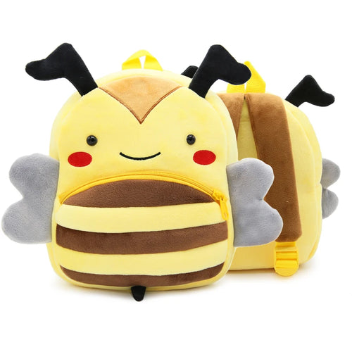 Cute Cartoon Animal Plush Backpack Soft Children Kindergarten
