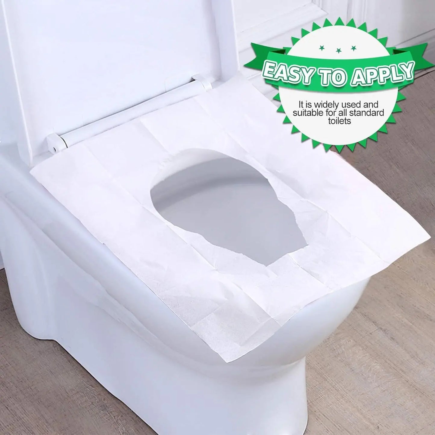 20-50Pcs Toilet Seat Covers Disposable Flushable Toilet Seat Covers