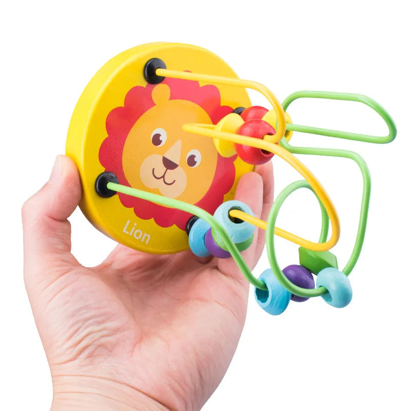 Montessori Bead Maze & Counting Toy