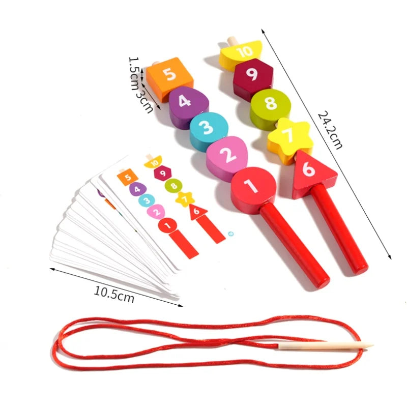 Montessori Shape & Color Matching Toy for Kids