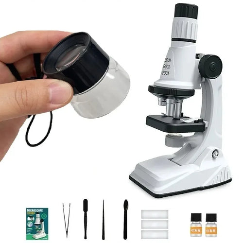 Kids Beginner Science Microscope Kit