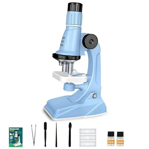 Kids Beginner Science Microscope Kit