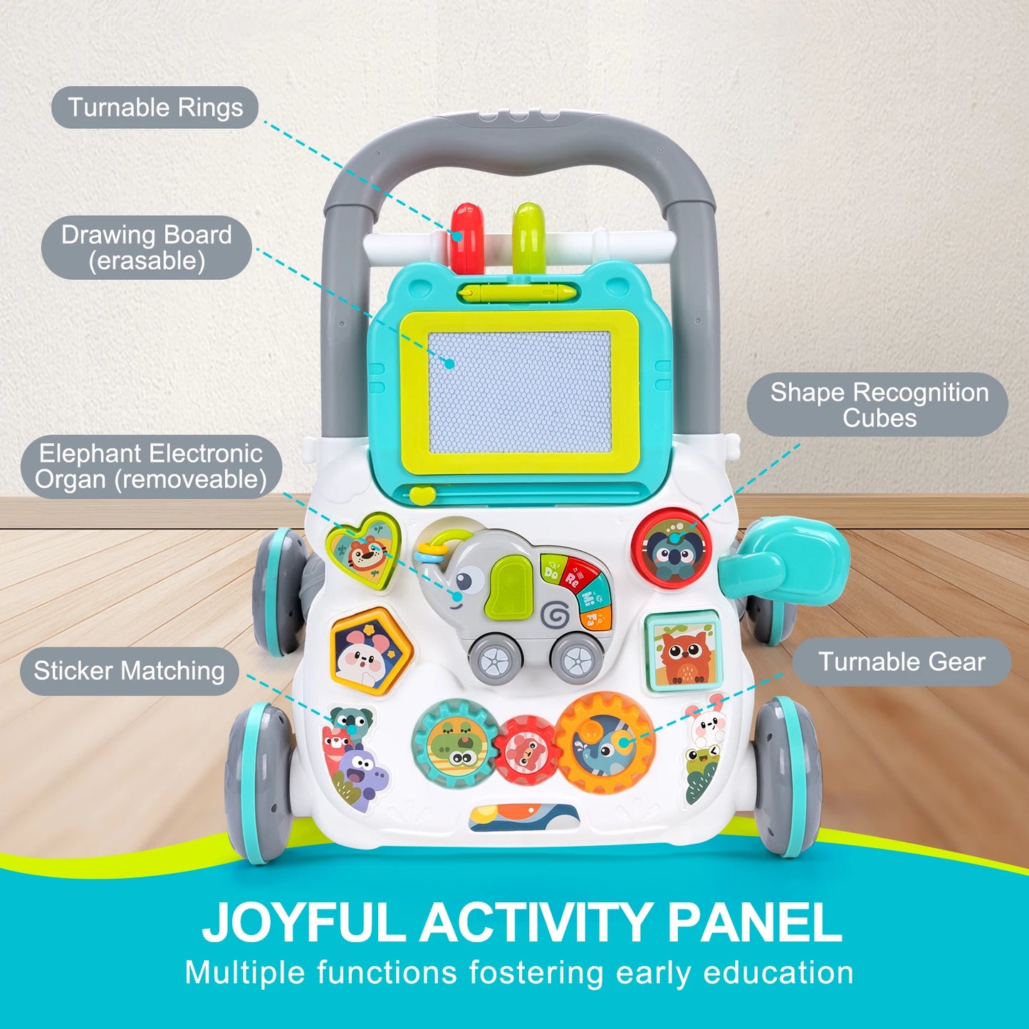 Baby Activity Walker & Learning Center